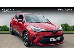 Red Used 2022 Toyota C-HR Design SUV | £20,855 (Fair price)