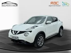 White Used 2018 Nissan Juke Tekna SUV | £10,795 (Fair price)