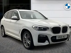 White Used 2019 BMW X3 M Sport SUV | £23,700 (Good price)