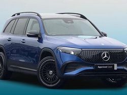 Metallic paint spectral blue Used 2025 Mercedes EQB250+ AMG Line Premium SUV | £38,995 (Super price)