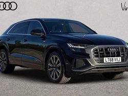 Black Used 2018 Audi Q8 S-Line SUV | £33,990 (Fair price)