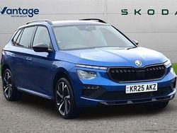 Race blue metallic Used 2025 Skoda Kamiq Monte Carlo SUV | £25,390 (A bit pricey)