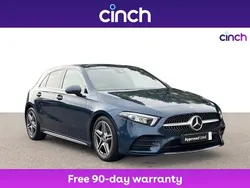 Blue Used 2020 Mercedes A200 AMG line Hatchback | £16,049 (Fair price)