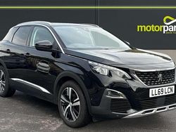 Perla nera black metallic Used 2019 Peugeot 3008 Allure SUV | £10,500 (Fair price)