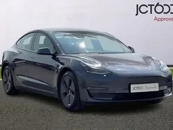 Grey Used 2021 Tesla Model 3 Long Range Sedan | £18,643 (Fair price)