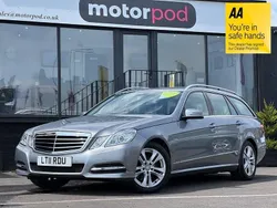 Silver Used 2011 Mercedes E250 Avantgarde Estate | £9,390 (A bit pricey)