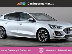 Silver Used 2023 Ford Focus ST-Line X Hatchback | £15,497 (Fair price)