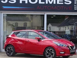 Red Used 2022 Nissan Micra Acenta Hatchback | £10,990 (Fair price)