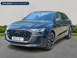 Black New 2025 Audi RS Q8 Business SUV | £134,999 (Fair price)