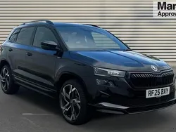 Black magic pearl effect Used 2025 Skoda Karoq SportLine SUV | £29,950 (A bit pricey)