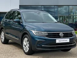 Blue Used 2022 VW Tiguan Life SUV | £20,839 (Fair price)