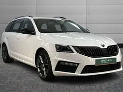White Used 2019 Skoda Octavia vRS Estate | £20,750 (Expensive)