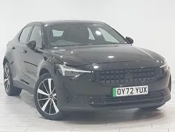 Black Used 2022 Polestar 2 Long Range Dual motor Sedan | £22,998 (Fair price)