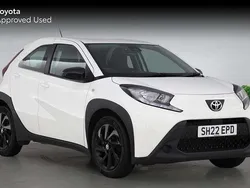 White Used 2022 Toyota Aygo PURE Hatchback | £11,000 (Fair price)