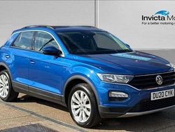 Blue Used 2020 VW T-Roc SE SUV | £15,299 (Fair price)