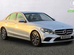 Silver Used 2019 Mercedes C180 SE Sedan | £13,599 (Fair price)