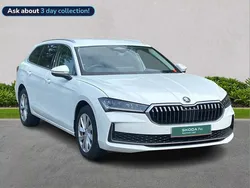 White Used 2024 Skoda Superb SE Technology Estate | £28,695 (A bit pricey)