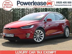 Red Used 2020 Tesla Model X Long Range SUV | £34,989 (Super price)