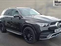 Black Used 2022 Mercedes GLE400 AMG line SUV | £43,365 (Fair price)