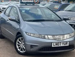 Blue Used 2007 Honda Civic SE Hatchback | £3,275 (Good price)