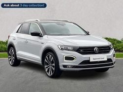 Silver Used 2021 VW T-Roc R-line SUV | £20,999 (Good price)