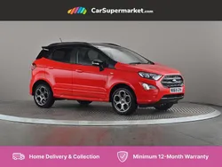 Red Used 2019 Ford Ecosport ST-Line SUV | £9,797 (Fair price)