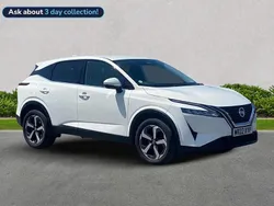 White Used 2022 Nissan Qashqai N-Connecta SUV | £16,490 (Fair price)