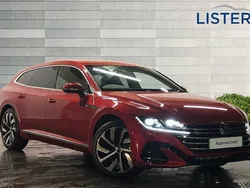 Kings red premium metallic Used 2024 VW Arteon R-line Estate | £35,790 (Expensive)