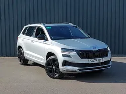 Silver Used 2024 Skoda Karoq SportLine SUV | £27,698 (Fair price)