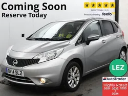 Silver Used 2014 Nissan Note Acenta Premium MPV | £5,195 (Fair price)