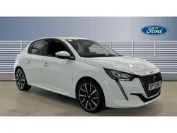 White Used 2020 Peugeot 208 Allure Premium Hatchback | £12,854 (Fair price)