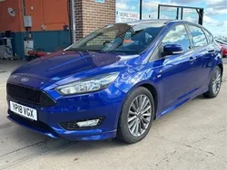 Blue Used 2018 Ford Focus ST-Line Hatchback | £10,500 (Good price)