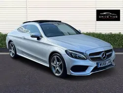 Silver Used 2016 Mercedes C250 AMG Line Premium Coupe | £12,250 (Fair price)