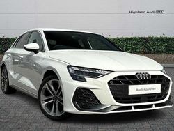 White Used 2025 Audi A3 S-Line Hatchback | £29,495 (A bit pricey)