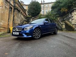 Blue Used 2019 Mercedes C220 SE Sedan | £14,000 (Super price)