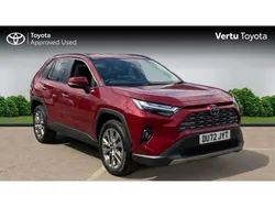 Red Used 2022 Toyota RAV4 Hybrid SUV | £29,080 (Fair price)