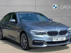 Blue Used 2017 BMW 530e iPerformance | £14,450 (Fair price)
