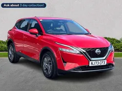 Red Used 2023 Nissan Qashqai Acenta Premium SUV | £19,499 (Good price)
