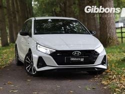 White Used 2023 Hyundai i20 N Line Hatchback | £15,485 (Fair price)