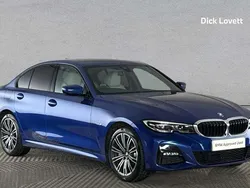 Blue Used 2021 BMW 330e M Sport Sedan | £25,800 (Fair price)