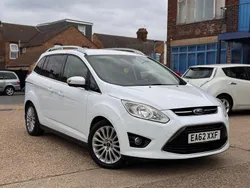 White Used 2012 Ford Grand C-Max Titanium MPV | £3,390 (Fair price)