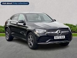 Black Used 2022 Mercedes GLC220 AMG line | £35,799