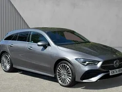 Grey Used 2024 Mercedes CLA250e AMG Line Premium Sedan | £29,268 (Fair price)
