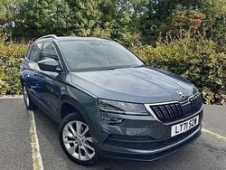 Quartz grey metallic Used 2021 Skoda Karoq SE L SUV | £19,990 (Fair price)