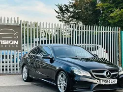 Black Used 2015 Mercedes E250 AMG line Coupe | £8,495 (Good price)