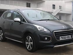 Grey Used 2016 Peugeot 3008 Allure Hatchback | £4,995 (Good price)