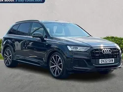 Black Used 2022 Audi Q7 Black Edition SUV | £40,415 (Good price)