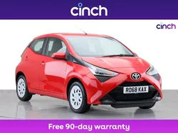 Red Used 2018 Toyota Aygo X-play Hatchback | £7,749 (Fair price)