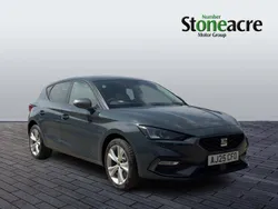 Blue New 2025 Seat Leon FR Hatchback | £26,495 (A bit pricey)
