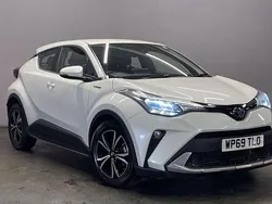 White Used 2020 Toyota C-HR SUV | £16,499 (Good price)